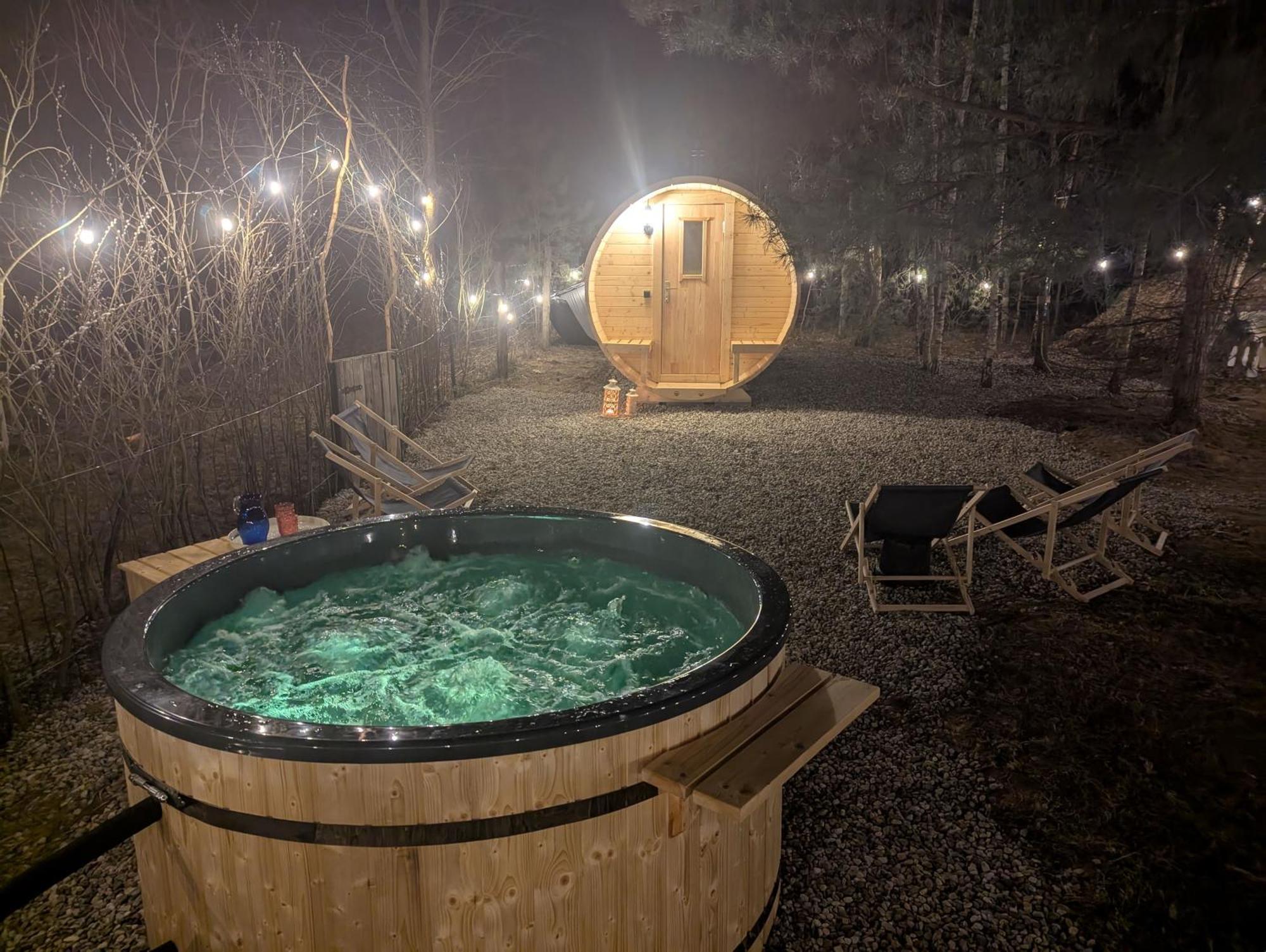 Forreset - Lesny Apartament, Sauna I Balia Jacuzzi Gietrzwałd Esterno foto