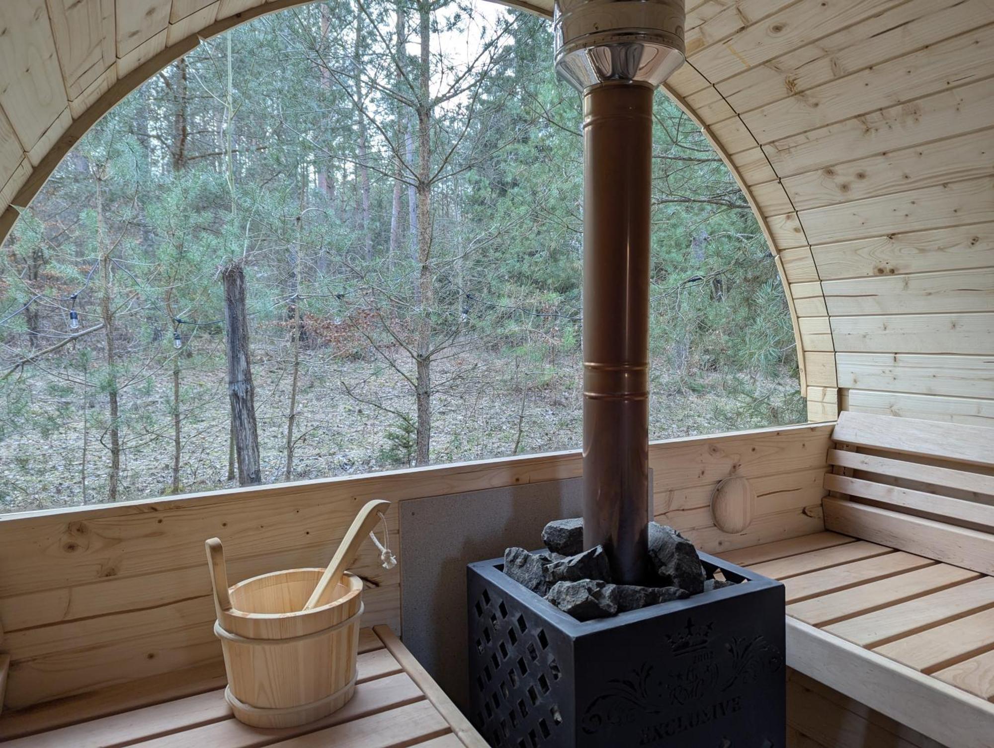 Forreset - Lesny Apartament, Sauna I Balia Jacuzzi Gietrzwałd Esterno foto